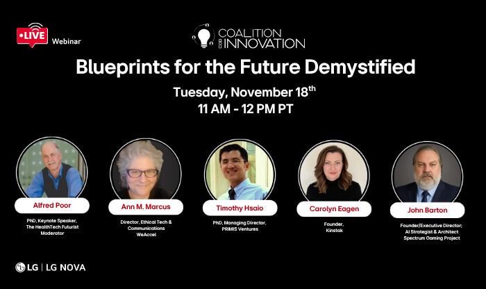 [November 18, 11AM PT] LG NOVA Webinar: Blueprints for the Future Demystified