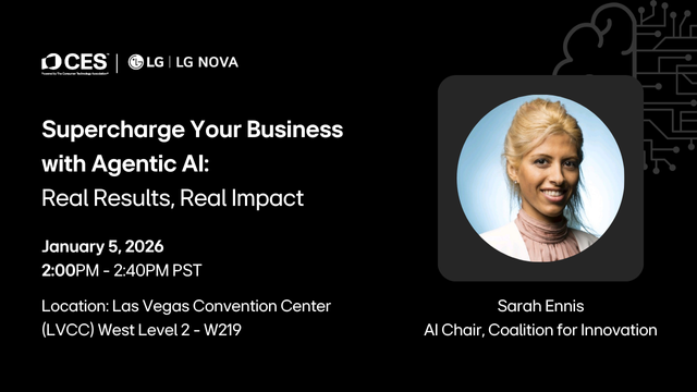 [January 5, 2PM PT] Supercharge Your Business with Agentic AI: Real Results, Real Impact